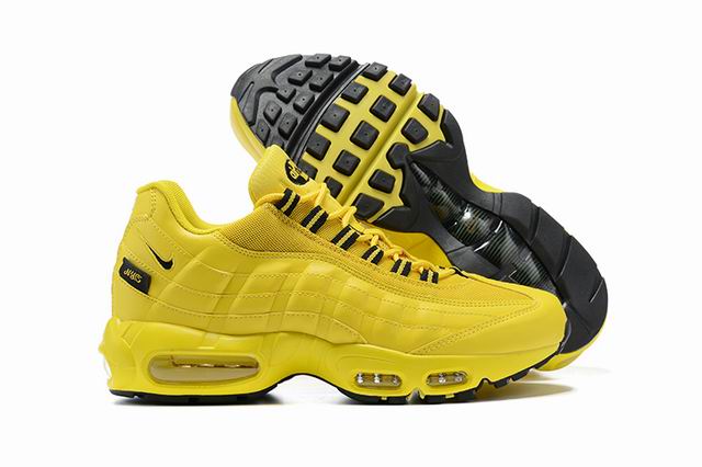 Nike Air Max 95 City Special NYC Men's Shoes Yellow Black-97 - Click Image to Close